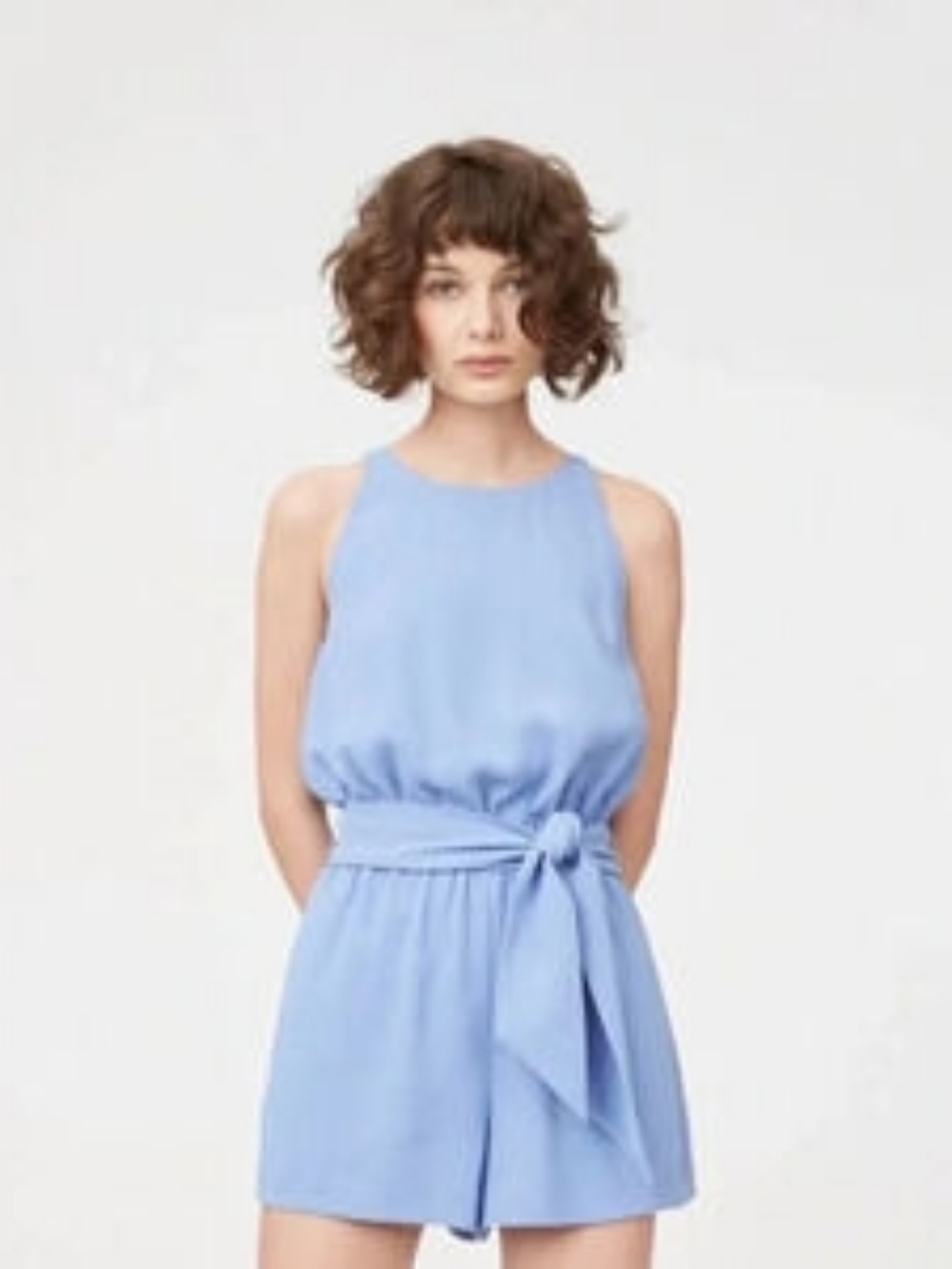 Club Monaco Tate Romper Blue 2